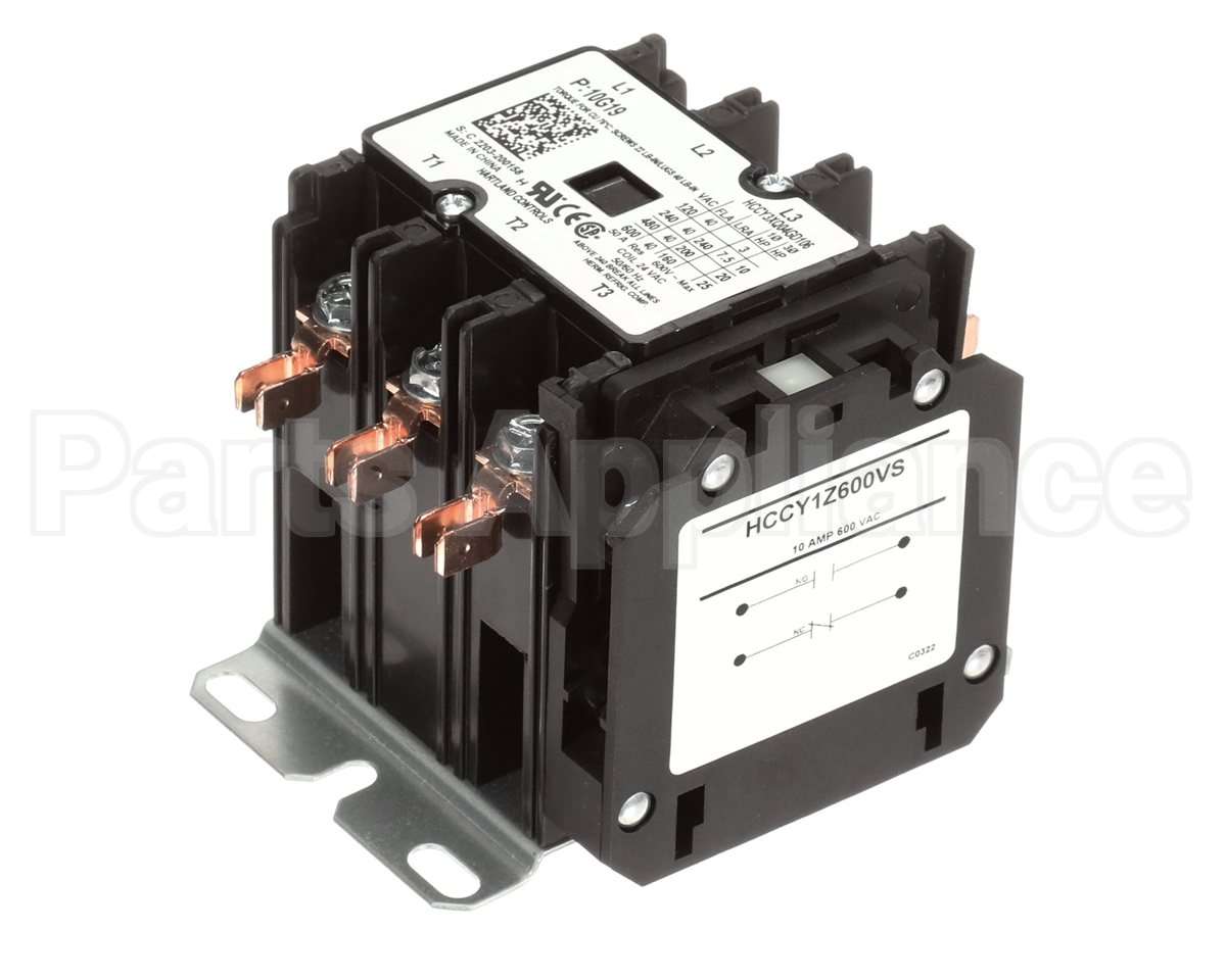 10G19 Lennox Contactor, 3Pdt, 24 Volts, 40 Amps