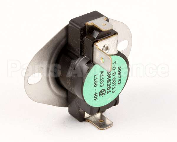 10M63 Lennox Limit Control, 160 Deg F, Spdt, Green La