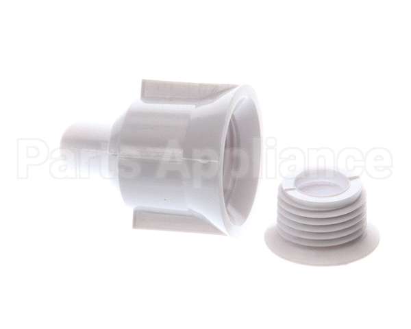 11-01895 Master-Bilt Drain Flange With Adapter, Whi