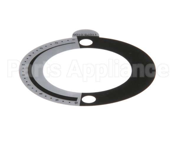11075.0100 Bunn Decal, Grind Sel Dial Trfcta