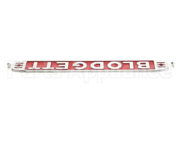 11255 Blodgett Nameplate, Blodgett Assembly