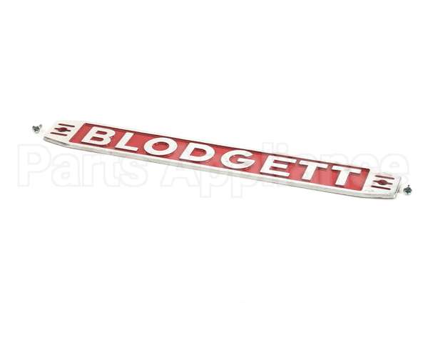 11255 Blodgett Nameplate, Blodgett Assembly