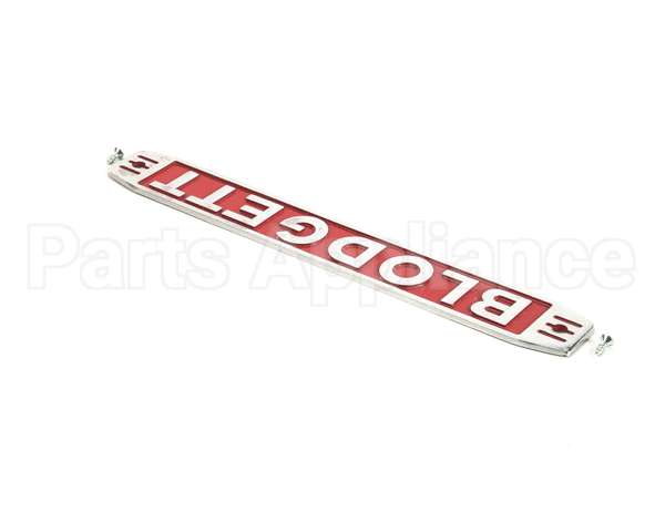 11255 Blodgett Nameplate, Blodgett Assembly
