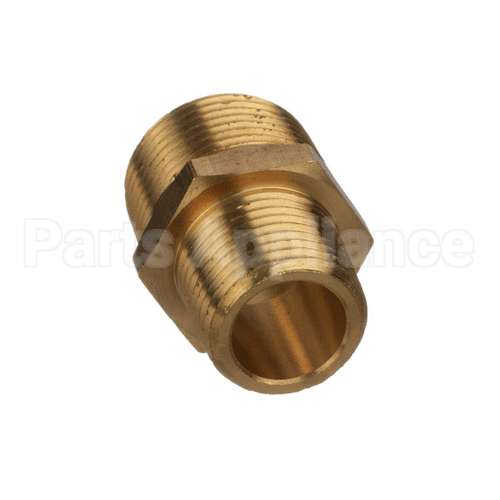 112RJF Lancer Brass Hex Nipple 3/4 Mpt X 1/2