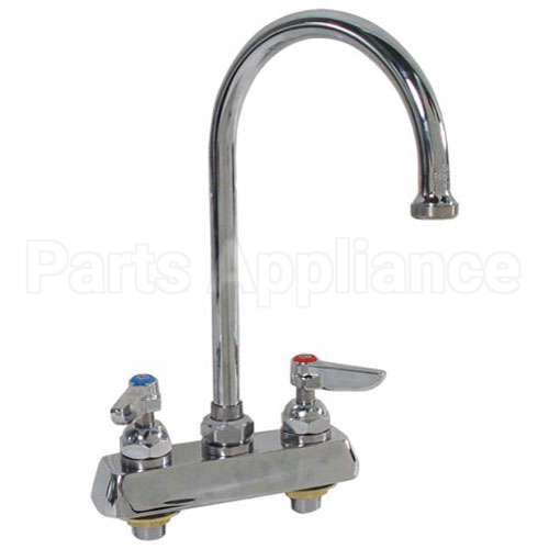 1141 Compatible TS Brass Deck Faucet 4"C Sgn T&S