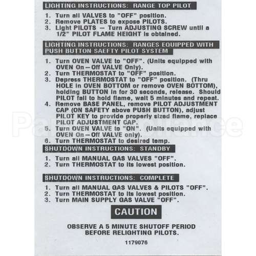 1179076 Compatible Southbend Lighting Instructions -E Nglish
