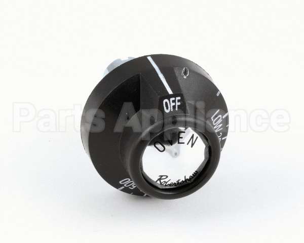 1179998 Southbend Range Knob,Short Shaft,F,Oven Thermostat