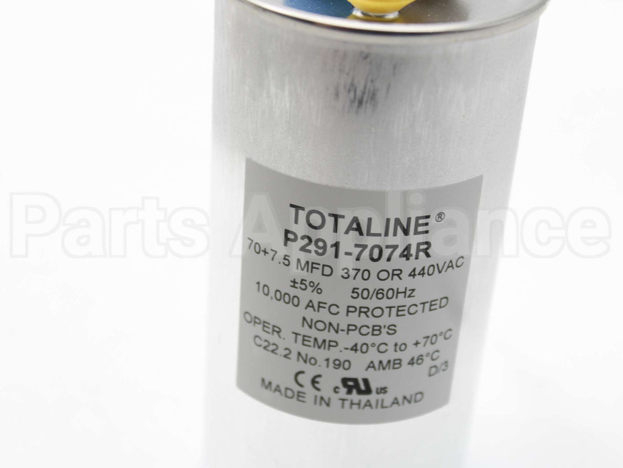 1186255 International Comfort Products 70/7.5Mfd 440V Round Run Cap