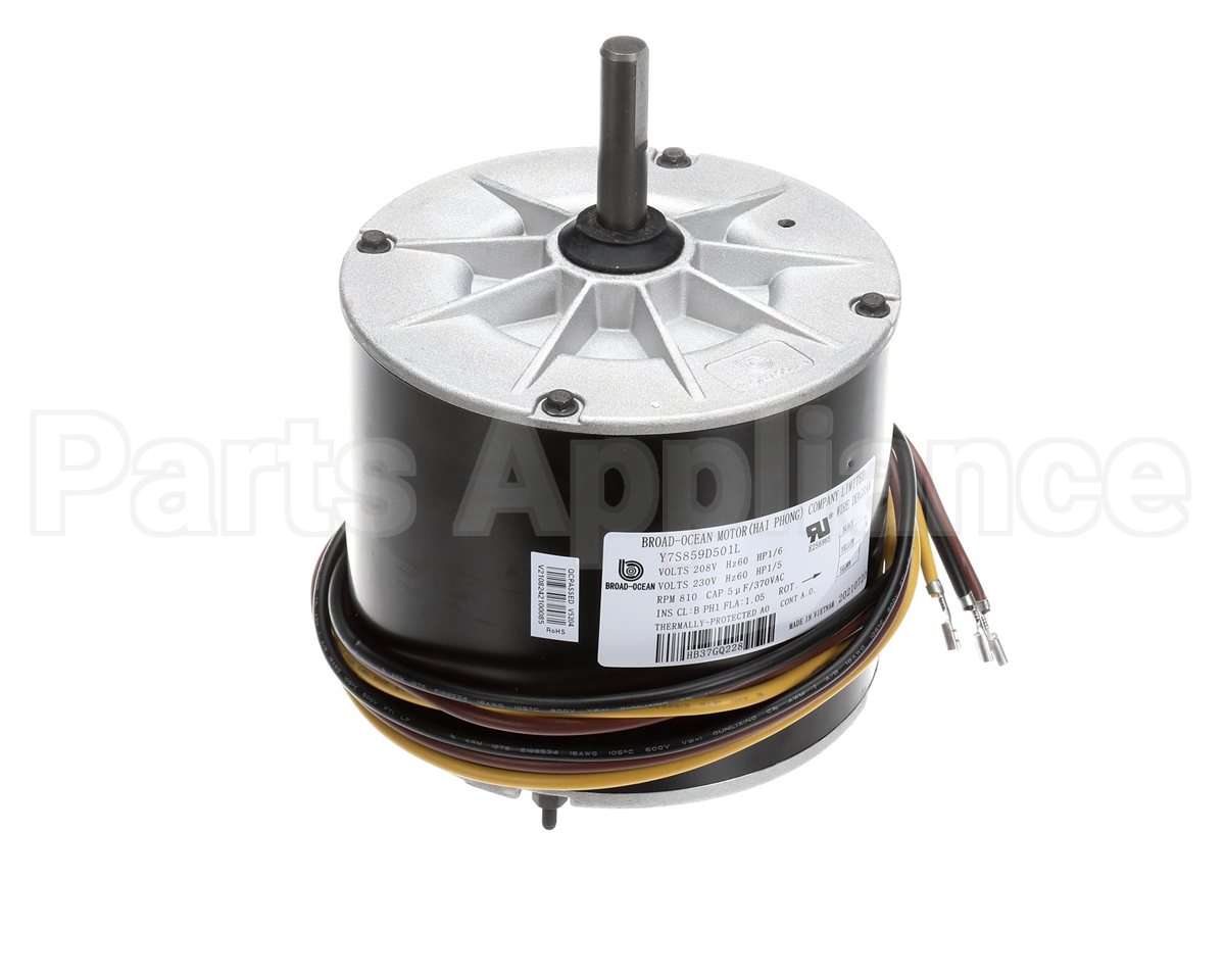 1186358 International Comfort Products 208V 1/6Hp 230V 1/5Hp 810Rpm