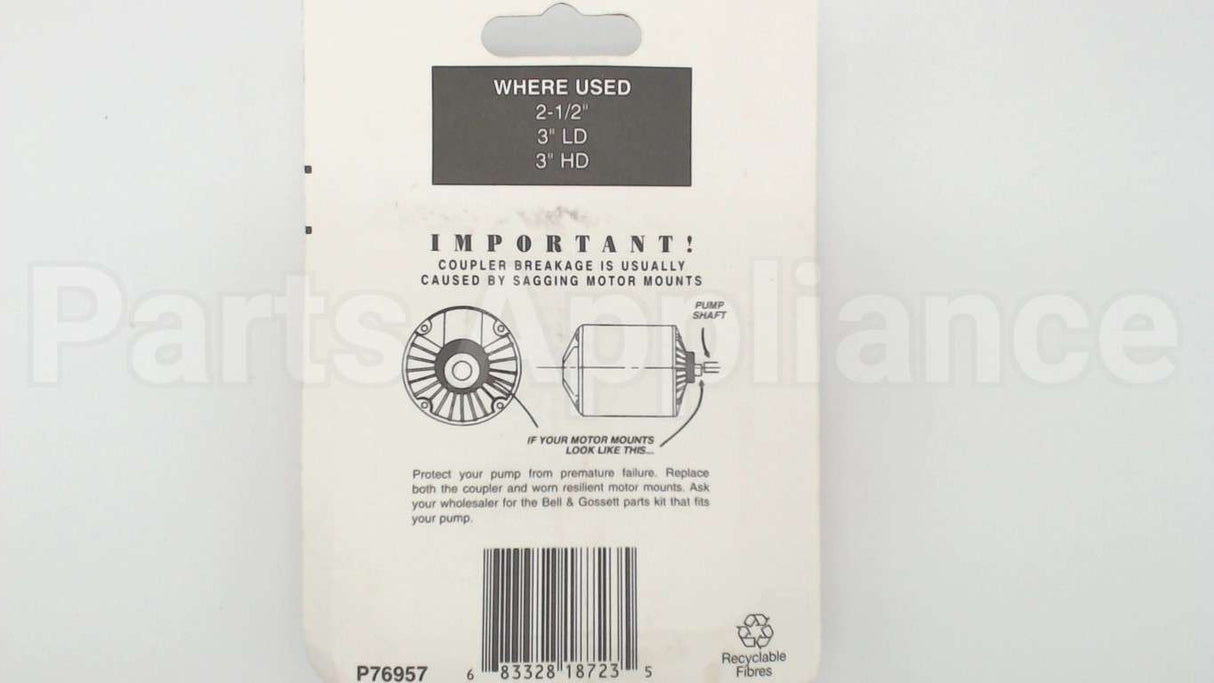 118723 Xylem-Bell & Gossett Cast Iron Coupler
