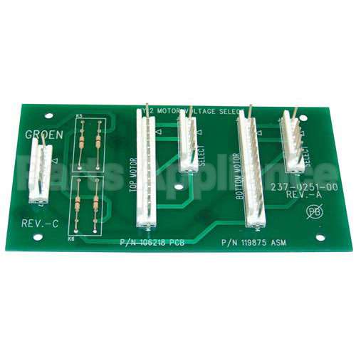 119875 Compatible Groen Board, Control - Voltage
