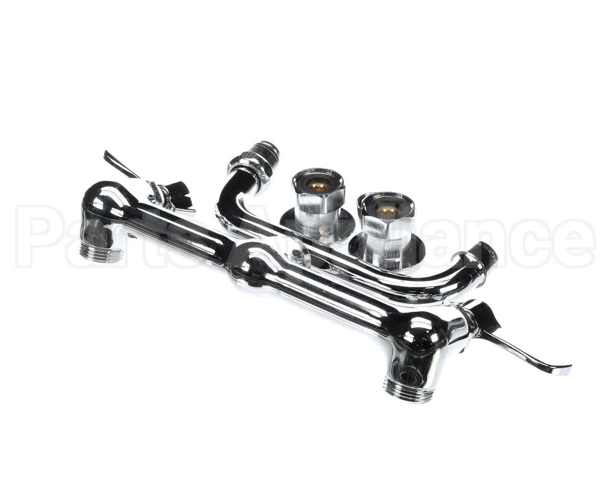 12-806L Krowne Silver Series 8" Center Wall Faucet 14