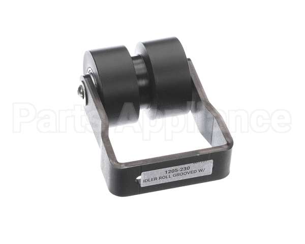 1205-230 Chicago Dryer Idler Roll Grooved Wbracket