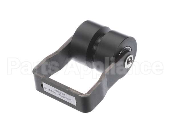 1205-230 Chicago Dryer Idler Roll Grooved Wbracket