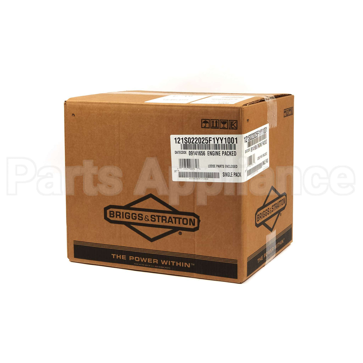121S02-2025-F1 Briggs & Stratton Engine Packed Single Carton