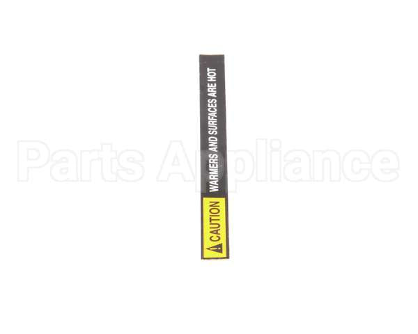 12364.0000 Bunn Decal,Caution Warmers Are Hot