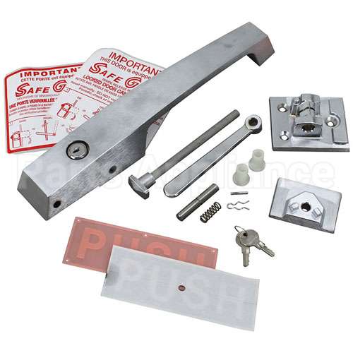 1236C00004 Compatible Kason Kason - 1 Pull Handle - Brushed
