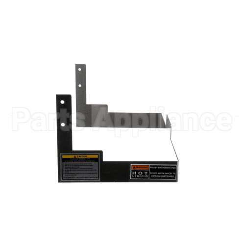 12549.1001 Bunn Bracket Kit, Retaining W/Decal- Side Mnt