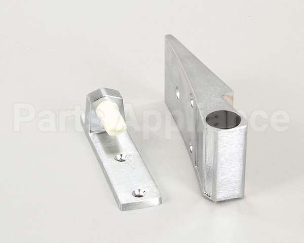 1255-000004 Kason Hinge Brushed Chrometextured P