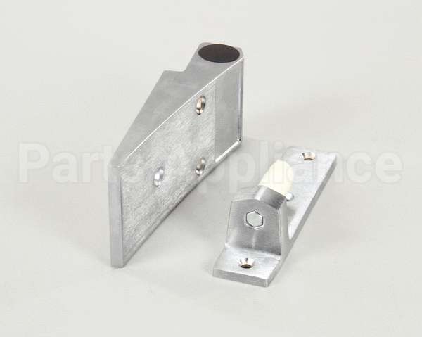 1255-000004 Kason Hinge Brushed Chrometextured P
