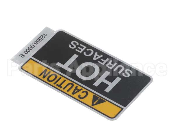 12555.0000 Bunn Decal, Caution Hot Surfaces