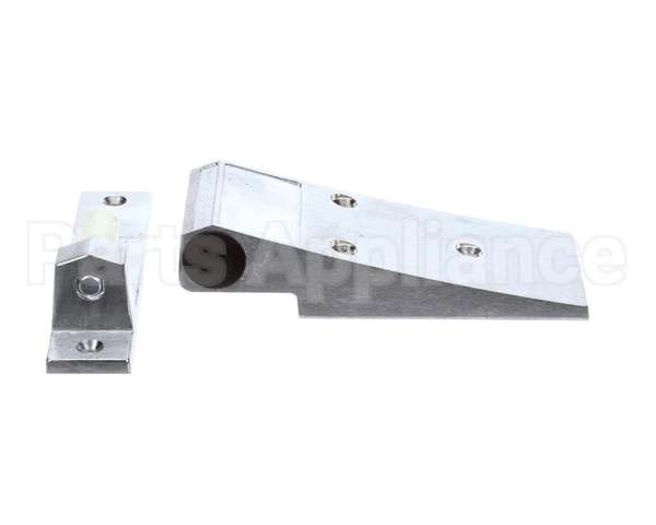 1256-000004 Kason Hinge Brushed Chrome Textured