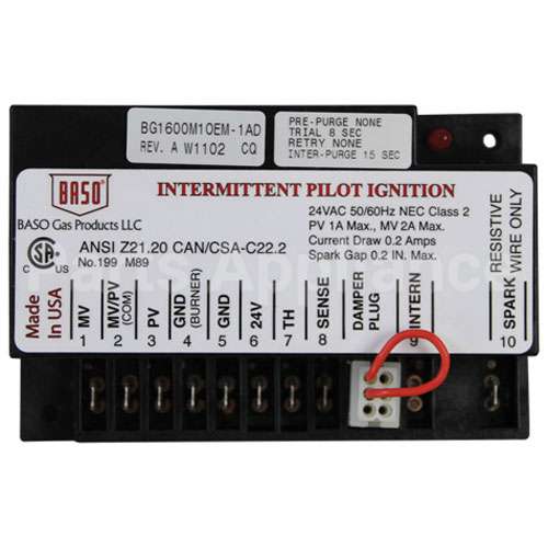 1269600 Compatible Garland Ignition Control