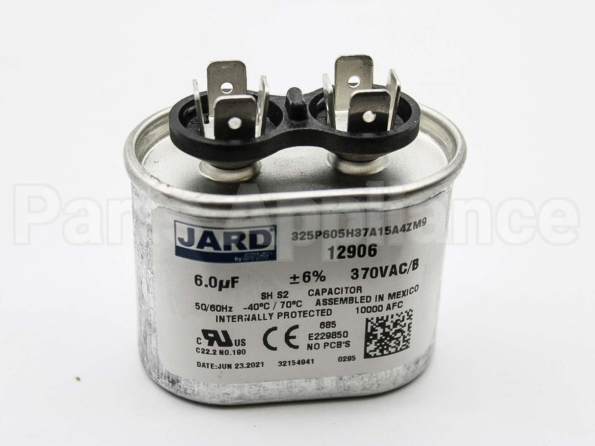12906 MARS 6Mfd 370V Oval Run Capacitor