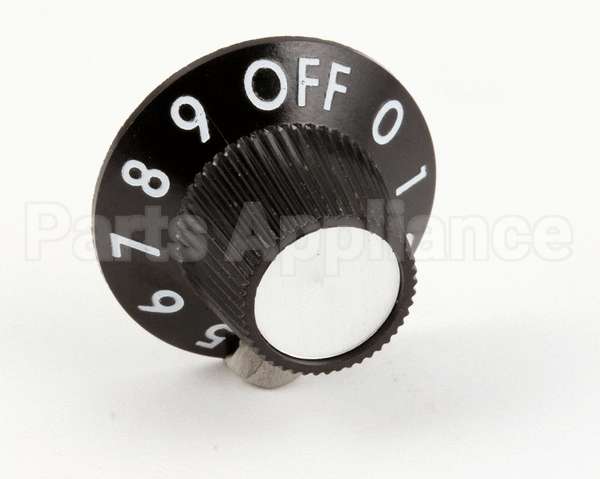 12919SP Lincoln Knob Control Blackoff0-9Inf
