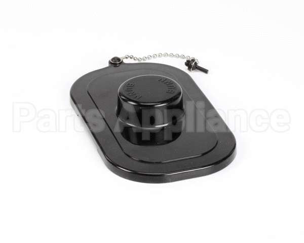 12981.0001 Bunn Lid/Chain Kit, Pour-In Black