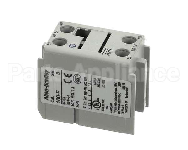 12A7518E32 Vogt Ice Machines Aux. Contact, 5A, 2 No, Top Mo