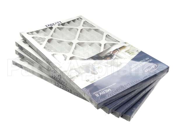 12X20X1-M8-C-P4 Carrier Merv 8 1" Filter Pack