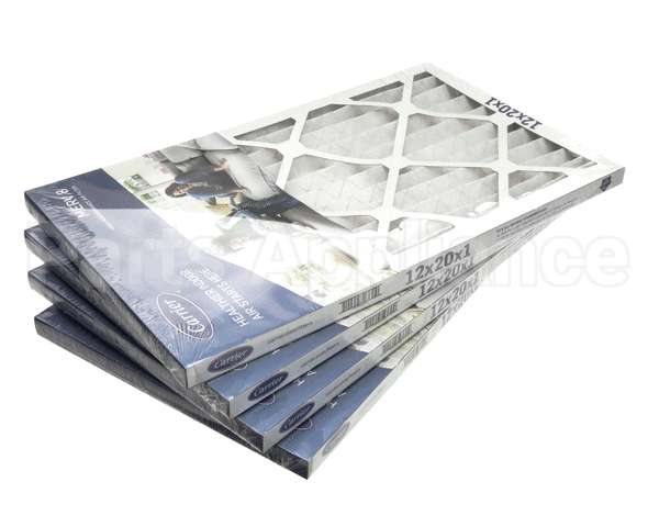 12X20X1-M8-C-P4 Carrier Merv 8 1" Filter Pack