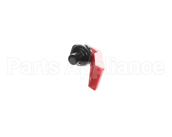 13061.7000 Bunn Faucet-Handle/Stem Assy-Red