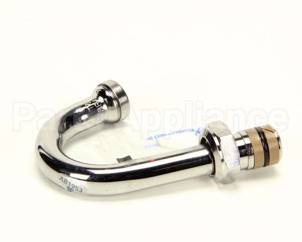 131X T&S Brass Swivel Gooseneck, 2-13/16 Spread, 4-3/4