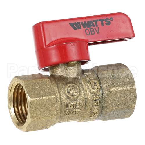 135 Compatible Attias Gas Ball Valve 1/2"