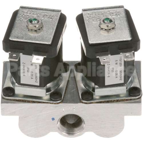 13656 Compatible Hobart Dual Solenoid Valve 3/8" 120V