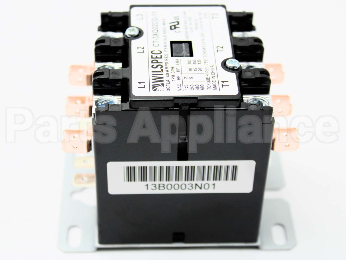 13B0003N01 Climatemaster Comp Cont 3P/3Ph/30A 24V Coil