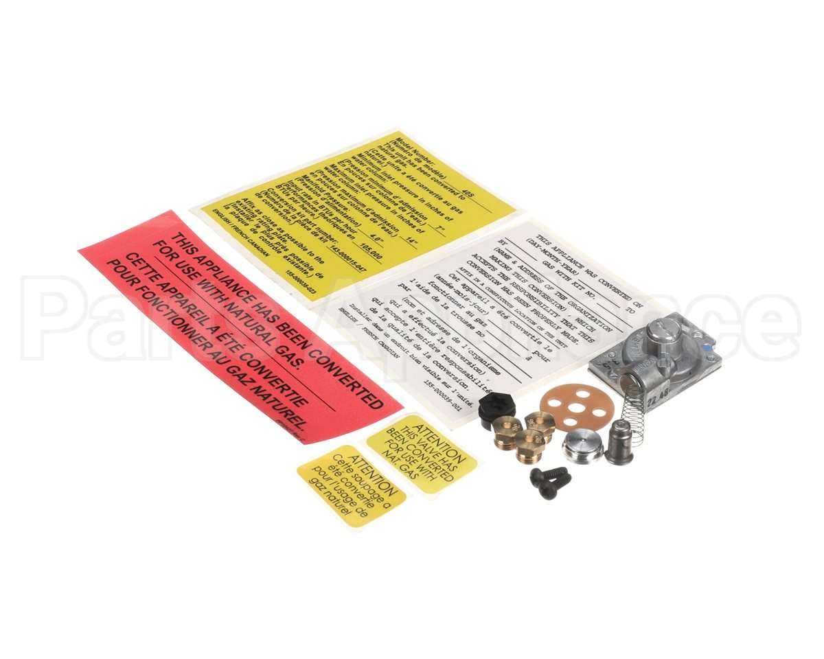 143-000015-047 Pitco 40S Conversion Kit Lp To Nat