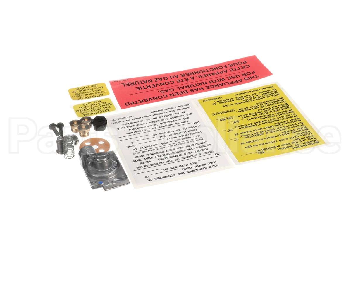 143-000015-047 Pitco 40S Conversion Kit Lp To Nat