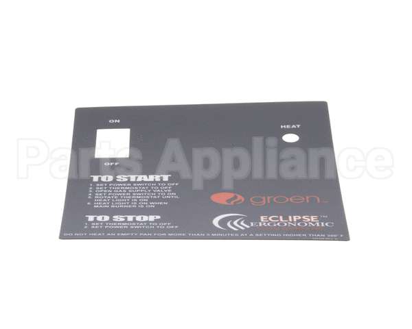 145334 Groen Overlay Braising Pan-Manual Tilt-Gas