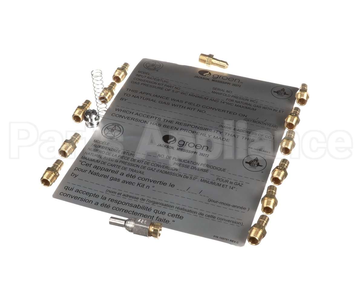 155750-06 Groen Kit, Bp-30G, Lp To Ng, 0-2000' El