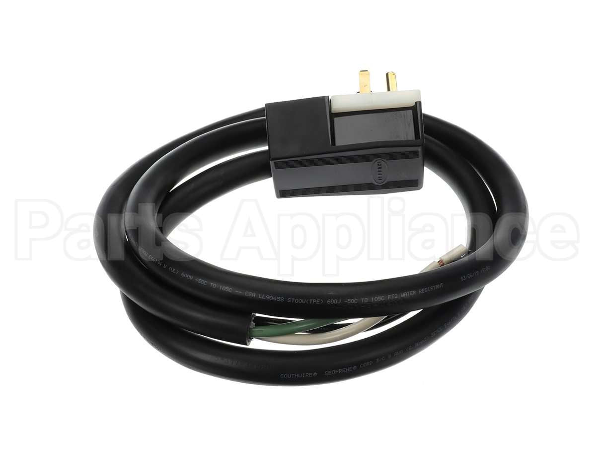 157011 Duke Cord Set W/8/3 Cord-90Degplug
