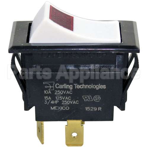 157800 Compatible Jackson Lighted Rocker Switch 7/8 X 1-1/2 Dpst