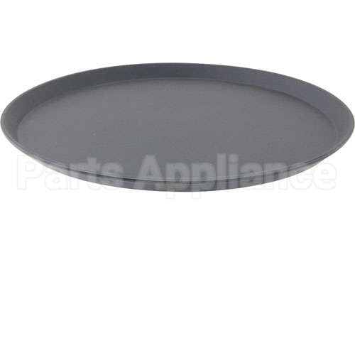 1600TL(110) Compatible Cambro Tray, 16"Rd, Black, Treadlite