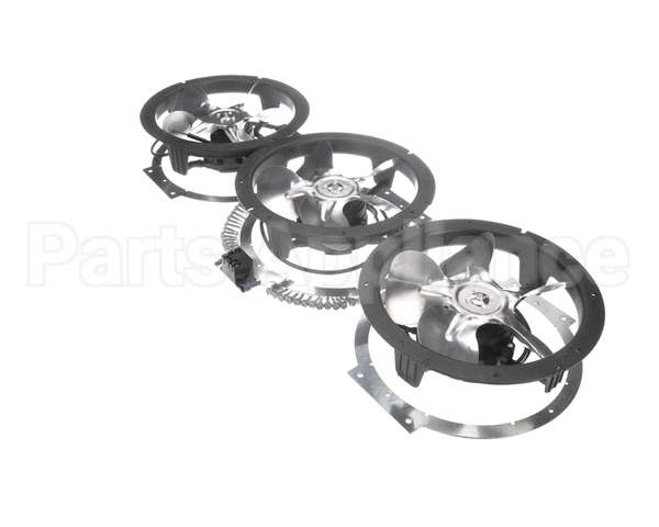 161007 Norlake 3-Fan Retrofit Fan Kit 8 Blade