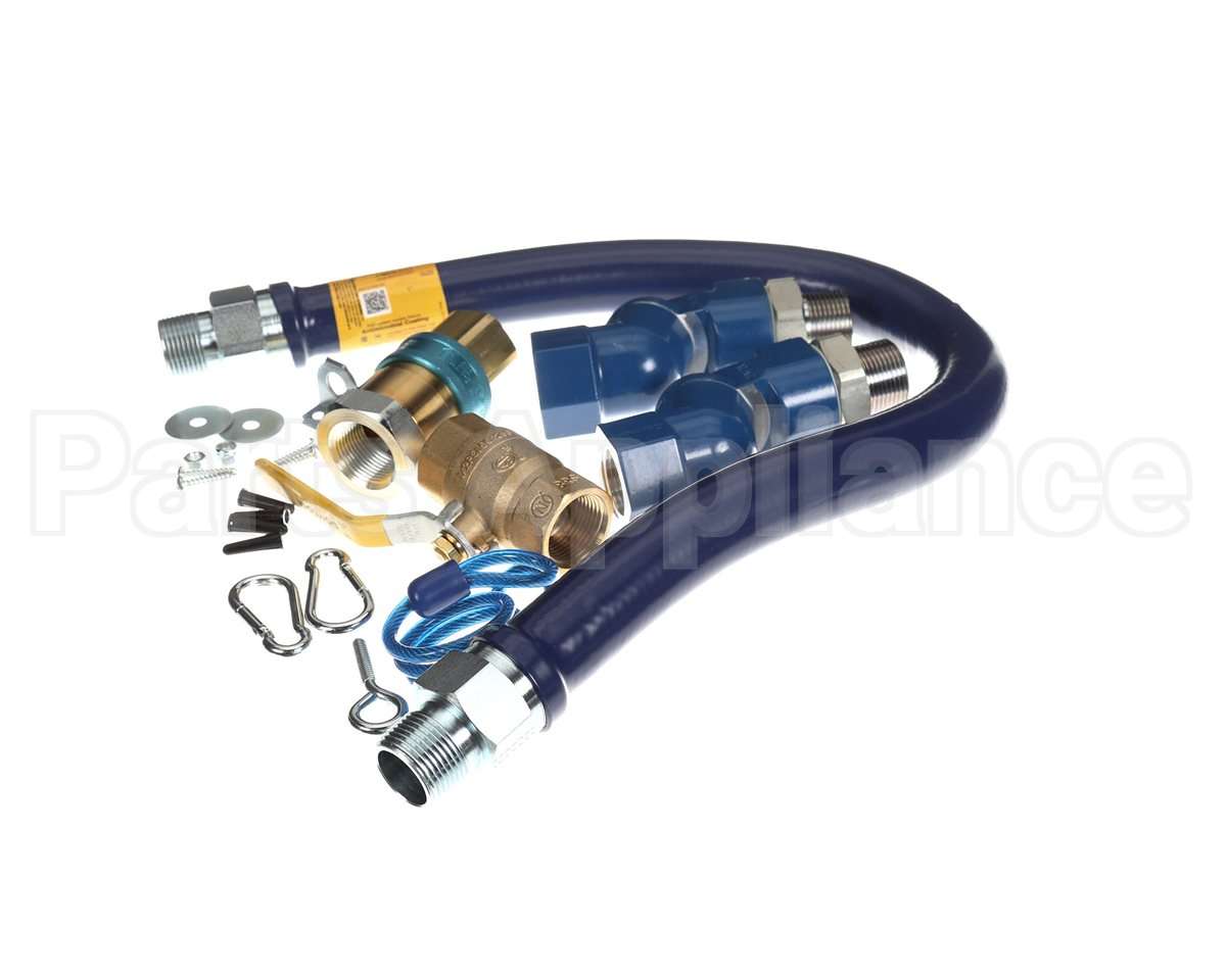 16100KIT2S36 Dormont 1 Dia., 36 Blue Hose, Snapfast, 2 Swivel