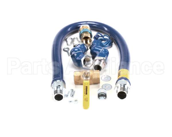 16100KIT2S48 Dormont 1 Dia., 48 Blue Hose, Snapfast, 2 Swivel