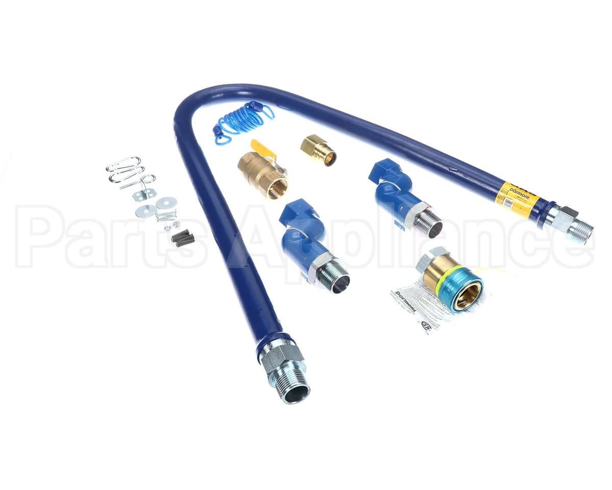 16100KIT2S60 Dormont 1 Dia., 60 Blue Hose, Snapfast, 2 Swivel