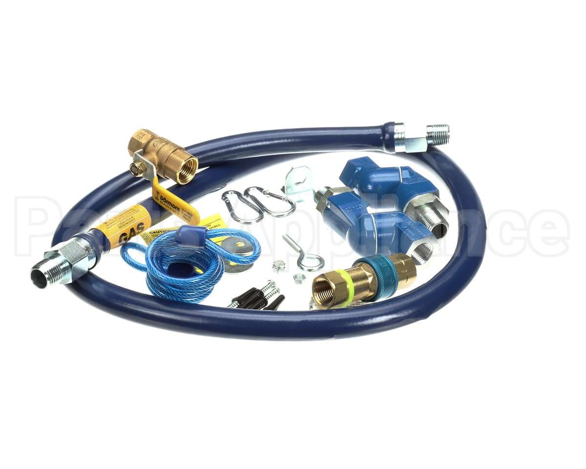 1650KIT2S60 Dormont 1/2 Dia., 60 Blue Hose, Snapfast, 2 Swiv